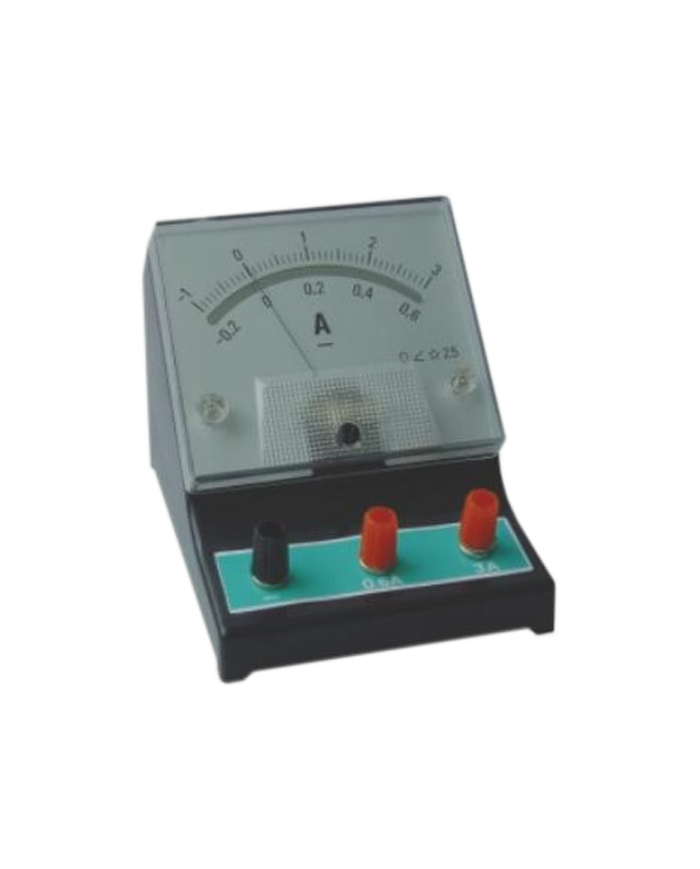 Amperimetro DC Doble rango 0-06A y 0-3A