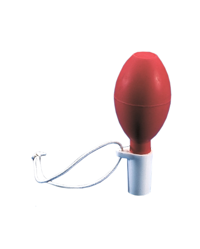 Aspirador universal para pipetas hasta 25ml ,goma roja y silicona