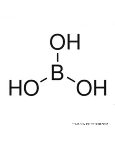 Acido Borico en polvo 99.5. PA. 500 Gr.