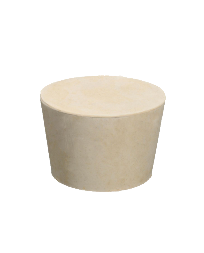 Tapon goma solida 0: 17x13x24 (161 unid x kilo)