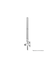 Columna cromatografia. Llave inferios de PTFE. con frita por 0.Volumen 15 ml. diametro 10 mm. largo 200 mm