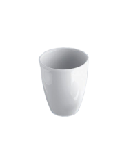 Crisol de porcelana economico. 50 ml. 53 mm diam x 46 mm alto