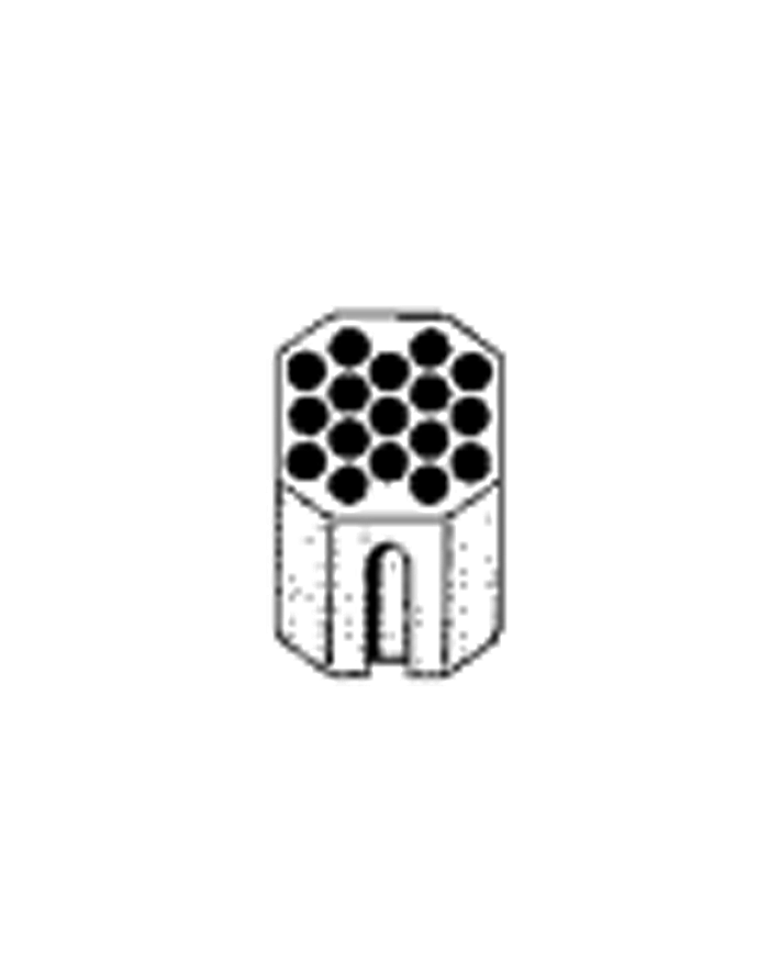 Contenedor PARA ROTOR 01624: para tubos 17 X 5 ML/ (13 X 75mm)