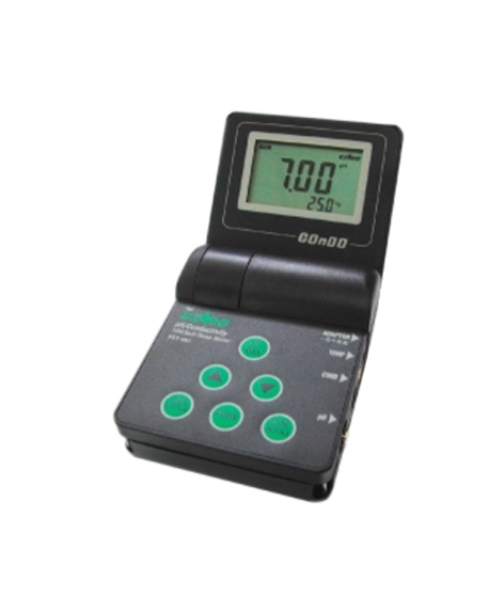 Conductivimetro-pHmetro portatil tipo oyster. 0.0 a 199.0 uS -2 a 16.00 pH. ATC 0-110 C. medicion TDS. ORP. incluye electrodos